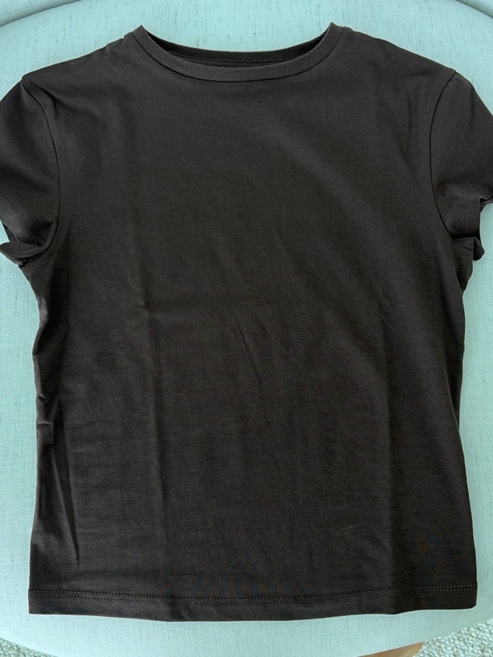 Classic Brown Women's Crewneck Tee - Brand Not Specified